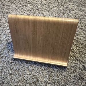 IKEA bamboo book ipad holder